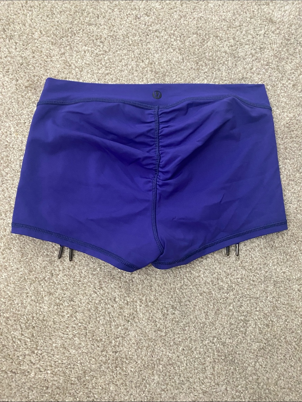 lululemon athletica Deep Purple Ruched Shorts